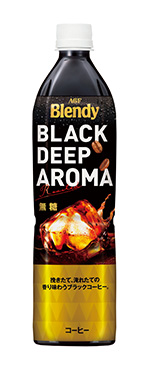 〈ブレンディ〉ボトルコーヒー ブラック ディープアロマ500ml