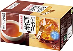 写真：「新茶人®」 早溶け旨茶ほうじ茶スティック100本