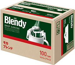 写真：「ブレンディ®」 レギュラー・コーヒー ドリップパック モカ・ブレンド100袋
